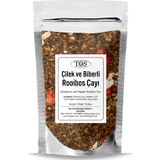 Tos The Organic Spices 40 gr Çilek ve Biberli Rooibos Çayı