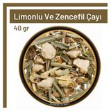 TOS The Organic Spices 40 gr Limonlu ve Zencefil Çayı