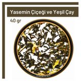 Tos The Organic Spices 40 gr Yasemin Çiçeği ve Yeşil Çay