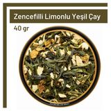 TOS The Organic Spices 40 gr Zencefilli Limonlu Yeşil Çay