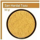 Tos The Organic Spices 50 gr Sarı Hardal Tozu