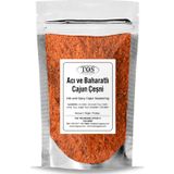 TOS The Organic Spices 500 gr Acı ve Baharatlı Cajun Çeşni