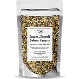 TOS The Organic Spices 500 gr Kızarmış Susam Zencefil Baharat Karışımı