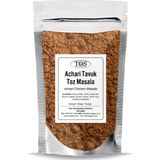 TOS The Organic Spices Achari Tavuk Kuru Tozu Masala 100 gr Achari Chicken Dry Powder Masala - Premium Quality
