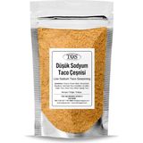 TOS The Organic Spices Az Tuzlu Taco Çeşnisi 250 gr Low Salt Taco Seasoning - Premium Quality | Baharat Karışımı