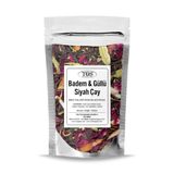 TOS The Organic Spices Badem ve Güllü Siyah Çay 250 gr (1. Kalite), TOS1870P