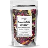 TOS The Organic Spices Badem ve Güllü Siyah Çay 250 gr