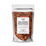TOS The Organic Spices Balık ve Karides Baharat Karışımı 500 gr Fish and Shrimp Spice Blend - Premium Quality, TOS6007P
