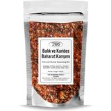 TOS The Organic Spices Balık ve Karides Baharat Karışımı 500 gr Fish and Shrimp Spice Blend - Premium Quality