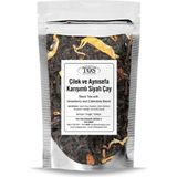 TOS The Organic Spices Çilek ve Aynısefa Karışımlı Siyah Çay 100 gr