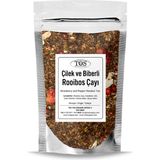 TOS The Organic Spices Çilek ve Biberli Rooibos Çayı 250 gr