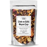 TOS The Organic Spices Çilek ve Gül Yapraklı Meyve Çayı 100 gr