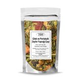 TOS The Organic Spices Çilek ve Portakallı Zeytin Yaprağı Çayı 250 gr, TOS1711P