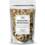 TOS The Organic Spices Ekmek ve Simit Üstü İçin Karışım 100 gr Bread and Bagel Topping Blend - Premium Quality