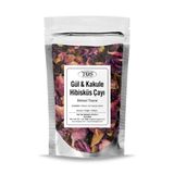 TOS The Organic Spices Gül & Kakule ve Hibisküs Çayı (Bitkisel Tisane) 100 gr, TOS1914P