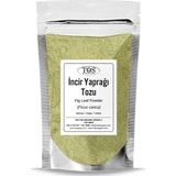 TOS The Organic Spices İncir Yaprağı Tozu 100 gr (1. Kalite) Ficus carica / Fig Leaf Powder