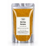 TOS The Organic Spices Köri Sos Karışımı 100 gr Curry Sauce Mix - Premium Quality | Baharat Karışımı