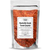 TOS The Organic Spices Nashville Sıcak Tavuk Çeşnisi 500 gr Nashville Hot Chicken Seasoning - Premium Quality