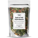 TOS The Organic Spices Siyah ve Yeşil Zeytin Baharatı 500 gr Black and Green Olive Spice - Premium Quality