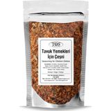 TOS The Organic Spices Tavuk Yemekleri İçin Kavrulmuş Çeşni 250 gr Roasted Chicken Dish Seasoning - Premium Quality