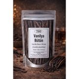 TOS The Organic Spices Vanilya Çubuk - Bütün 1 Adet (1. KALİTE) Vanilla Planifolia / Vanilla Bean, Endonezya