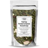 TOS The Organic Spices Yeşil Çay Portakal ve Kızılcık Çayı 100 gr