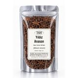 TOS The Organic Spices Yıldız Anason Bütün 50 gr (1. Kalite) Illicium verum / Çin Anasonu, Star Anise Whole