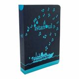 Tosbaa 9,5 X 13 İstanbul Düşleri - Bir Vapur Geçer Çizgisiz Defter