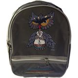 Tosbaa Okul Çantası Baykuş Baskılı - Gri