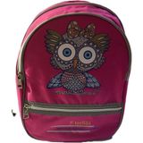 Tosbaa Okul Çantası Baykuş Baskılı - Pembe
