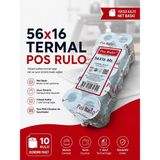 Toscana 56X16 Termal Rulo 5 Paket 50 Adet Tse Belgeli Yazarkasa Pos Rulosu - BEYAZ
