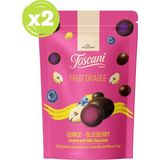 Toscani Sütlü Çikolata Kaplı Ayvalı ve Yaban Mersinli Meyve Draje 2 x 60GR - 60 gr