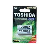 Toshiba 1.2V 2600 Mah Ni Mh Aa Şarj Edilebilir Kalem Pil 2'li Paket