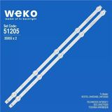 Toshiba 24W3863db 24'' 2 Adet Tv Led Bar (Tvnizi Açıp İçindeki Led Barla Birebir Aynısı Olduğunu Görmeden Almayınız. Sonrasında İade Almamaktayız.)