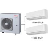 Toshiba 2m Multi Split Inverter Klima 17.000+17.000 BTU/h A+++ Enerji Sınıfı ile Verimli Soğutma