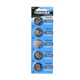 Toshiba, 3V Lityum Para Hücresi Pil, CR2430, 5'li Paket