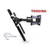 Toshiba 43la2363dt Full Hd 43" 109 Ekran Uyumlu Lcd Led Tv Çift Kollu Hareketli Duvar Askı Aparatı