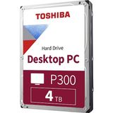 Toshiba 4TB P300 HDWD240UZSVA 5400RPM 128 MB SATA3 Hard Disk