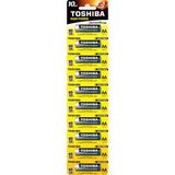 Toshiba Aa Alkalin Kalem Pil 10LU Paket (Tekli Yirtmali)