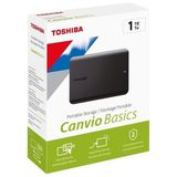 Toshiba Canvio Basics 1TB Taşınabilir Disk 2.5 inç USB3.2 Hızlı Veri Transferi