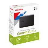 Toshiba Canvio Basics 2TB USB 3.2 Taşınabilir Disk