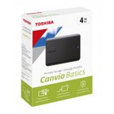 Toshiba Canvio Basics 4TB 2.5" Usb HDTB540EK3CA (USB2.0 Uyumlu)