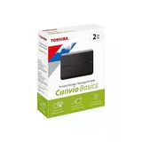 Toshiba Canvio Basics HDTB520EK3 2 TB 2.5 inç USB 3.2 Taşınabilir Disk