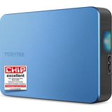 Toshiba Canvio Flex 4tb Metalik Mavi - Siyah