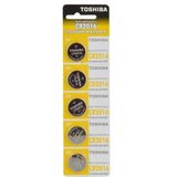 Toshiba CR2016 Lityum 5'li Pil