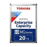 Toshıba Enterprıse, MG10ACA20TE, 3.5", 20TB, 512MB 7200 Rpm, 7/24 Güvenlik, Data Center, Nas, Server, HDD - Belirtilmemiş