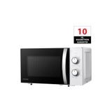 Toshiba Eşit Buz Çözme 20L 5 Isı Seviyesi Beyaz Mikrodalga Fırın MWP-MM20P(WH)