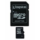 Toshiba Excite Akıllı Telefon için Özel Biçimlendirme ve Standart SD Acapter ile Profesyonel Kingston 16 GB MicroSDHC Kart. (Sınıf 4)