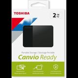 Toshıba HDTP320EK3AA, Canvio Ready, 2tb, 2.5" USB 3.0, Taşınabilir, Harici Hdd, (Black) - Çok Renkli