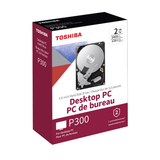 Toshiba HDWD260EZSTA 6TB P300 5400RPM 128MB 3.5" SATA3 Harddisk